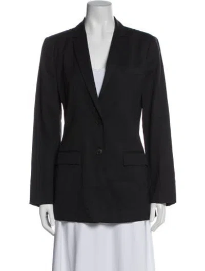 Pre-owned Calvin Klein Collection Vintage 2000's Blazer In Gray