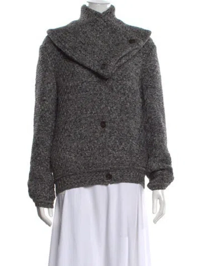 Pre-owned Calvin Klein Collection Vintage 2000's Sweater In Grey
