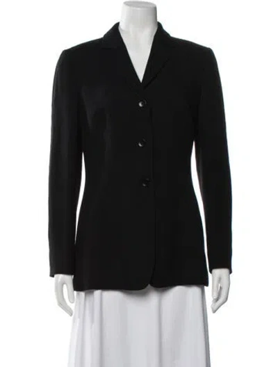 Pre-owned Calvin Klein Collection Vintage Late 1990's - Early 2000's Blazer In Black