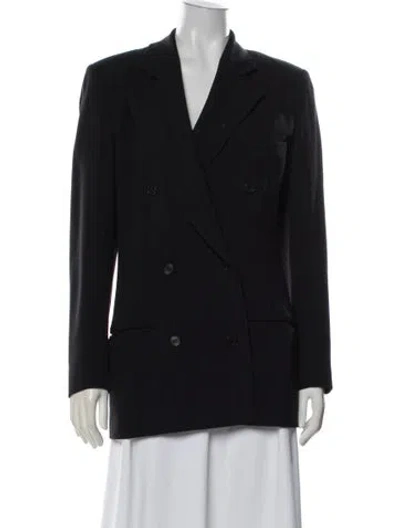 Pre-owned Calvin Klein Collection Vintage Late 1990's - Early 2000's Blazer In Blue