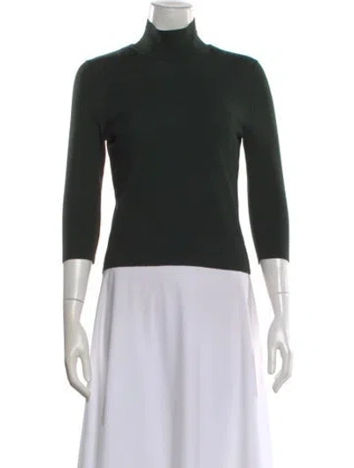 Pre-owned Calvin Klein Collection Vintage Late 1990's - Early 2000's Sweater In Green