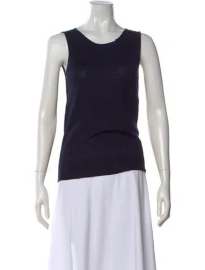 Pre-owned Calvin Klein Collection Vintage Late 1990's - Early 2000's Top In Black