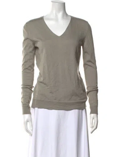 Pre-owned Calvin Klein Collection Vintage Late 2000's - Early 2010's Sweater W/ Tags In Grey