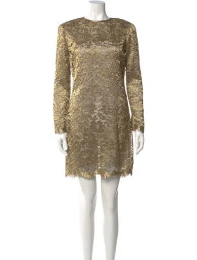 Pre-owned Calvin Klein Collection Vintage Mini Dress