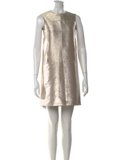 Pre-owned Calvin Klein Collection Vintage Mini Dress
