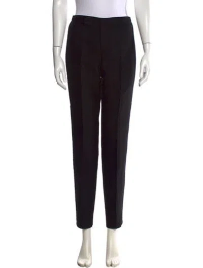 Pre-owned Calvin Klein Collection Vintage Straight Leg Pants In Black