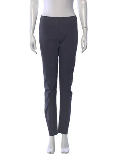 Pre-owned Calvin Klein Collection Vintage Straight Leg Pants In Gray