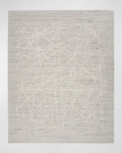 Calvin Klein Collection Wander Hand-woven Taupe Rug, 8' X 10'