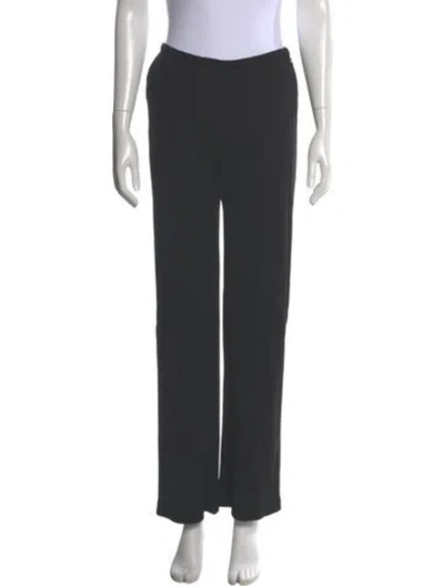 Pre-owned Calvin Klein Collection Wide Leg Pants In Gray