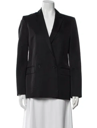 Pre-owned Calvin Klein Collection Wool Blazer In Black