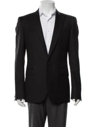 Pre-owned Calvin Klein Collection Wool Blazer In Brown