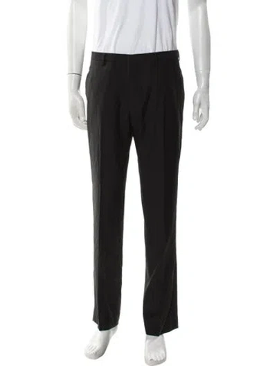 Pre-owned Calvin Klein Collection Wool Dress Pants In Black