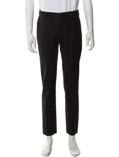 Pre-owned Calvin Klein Collection Wool Dress Pants In Black
