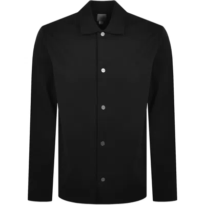 Calvin Klein Comfort Overshirt Black