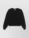 Calvin Klein Comfortable Crew Neck Knitwear In Black