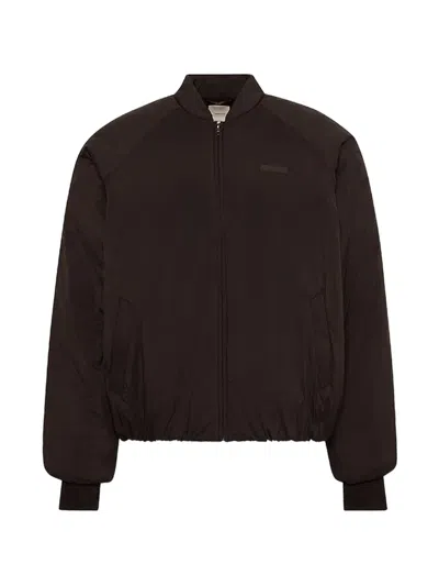 Calvin Klein Commuter Bomber Jacket In Brown