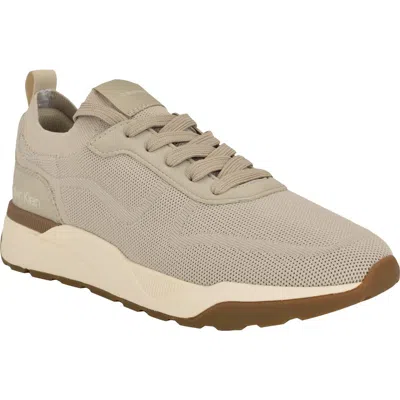 Calvin Klein Condro Low Top Sneaker In Heathered Beige