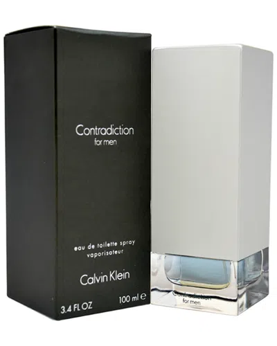 Calvin Klein Contradiction Men's 3.4oz Eau De Toilette Spray