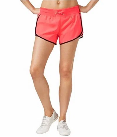 Calvin Klein Contrast Training Shorts In Energy In Pink