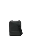 Calvin Klein Convertible Messenger Bag In Black