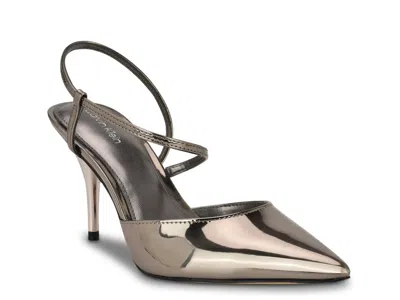 Calvin Klein Cordera Pump In Gray