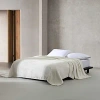 Calvin Klein Core Plush Solid Blanket, Twin In Ivory