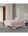 Calvin Klein Core Plush Solid Plush Blanket In Pink