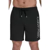Calvin Klein Core Volley Swim Trunks In Black