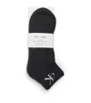 Calvin Klein Cotton-blend Quarter Socks In Nude