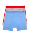 Calvin Klein Cotton Boxer Briefs, Pack Of 3 In Glacier