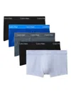 Calvin Klein Cotton Boxer Briefs (pack Of Five) In Multi