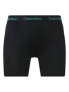 Calvin Klein Cotton Boxers (pack Of Three) In Black