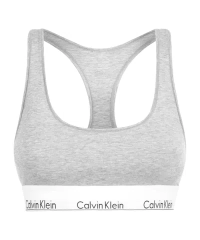 Calvin Klein Cotton Bra In White