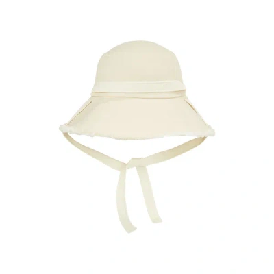Calvin Klein Cotton Bucket Hat In White