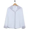 Calvin Klein Cotton Button-up Shirt In White