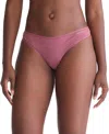 Calvin Klein Cotton Form Bikini Underwear Qd3644 In Deep Mauve