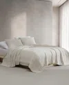 Calvin Klein Cotton Gauze Solid 3-pc. Quilt Set, Queen