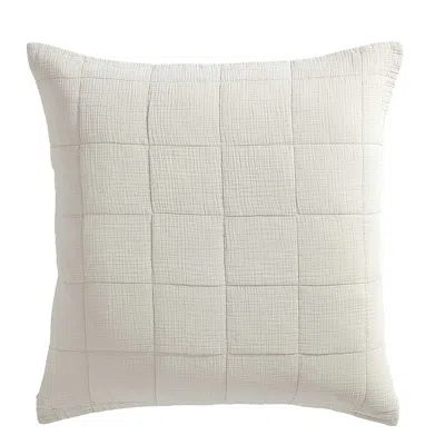 Calvin Klein Cotton Gauze Solid Euro Sham, Set Of 2