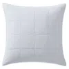 Calvin Klein Solid Quilted Cotton Gauze Pillow Sham In White