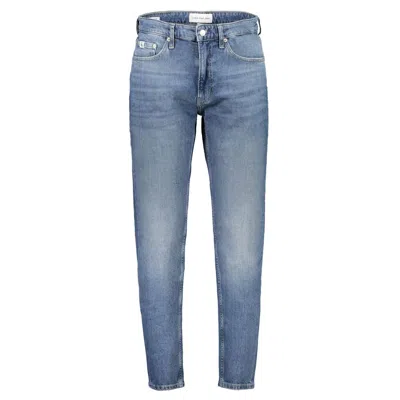 Calvin Klein Cotton Jeans & Men's Pant In Blue