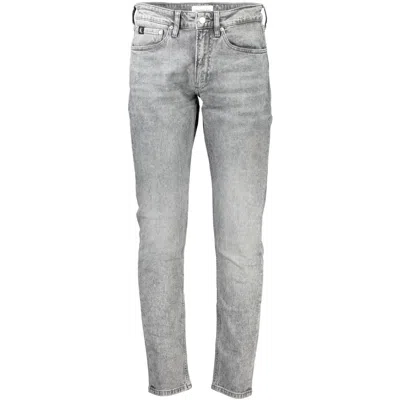 Calvin Klein Cotton Jeans & Men's Pant In Gray