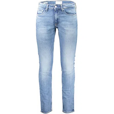 Calvin Klein Cotton Jeans & Men's Pant In Blue