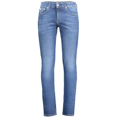 Calvin Klein Cotton Jeans & Men's Pant In Blue
