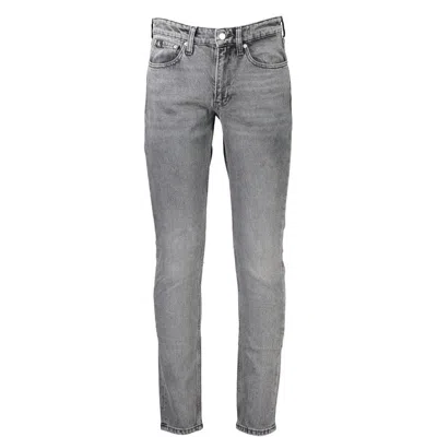 Calvin Klein Cotton Jeans & Men's Pant In Gray