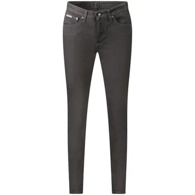 Calvin Klein Cotton Jeans & Women's Pant In Black