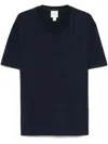 Calvin Klein T-shirt Aus Baumwolljersey In Blue
