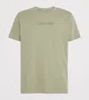 Calvin Klein Cotton Logo T-shirt In Multi