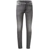 Calvin Klein Black Cotton Men Jeans In Black