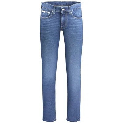 Calvin Klein Cotton Men Men's Jeans In Blue