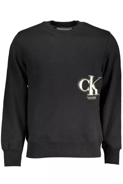 Calvin Klein Cotton Men Men's Sweater In Black